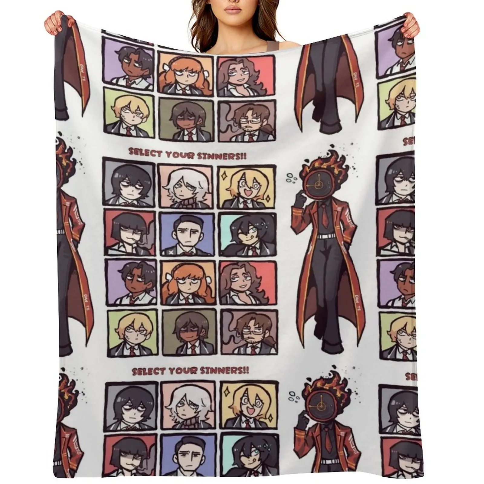 

LIMBUS COMPANY Throw Blanket Tourist Quilt Travel Bed linens Blankets