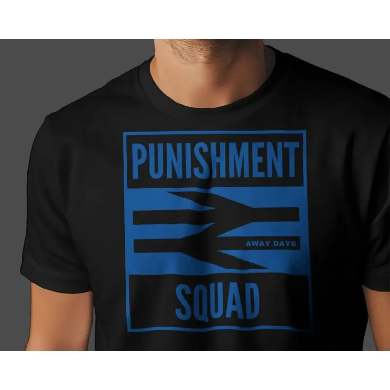 تي شيرت PUNISHMENT SQUAD Away Days | ايبسويتش المشاغبين | تاون بلوز جرار الأولاد #1