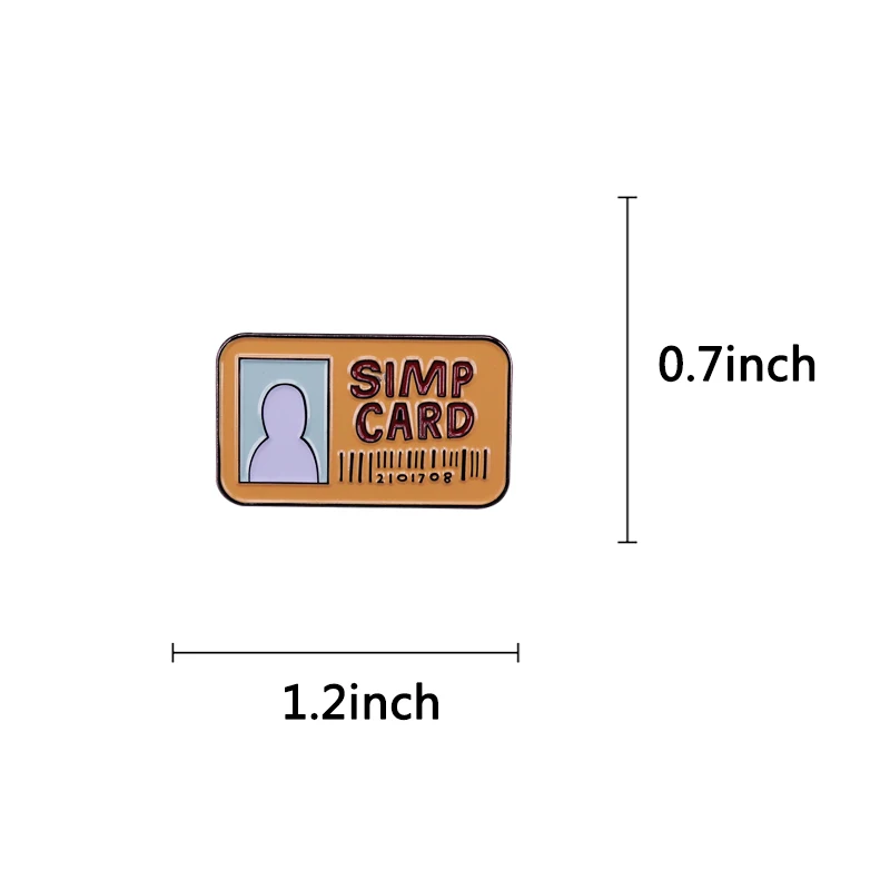 بطاقة Simp آرثر ميمي الشارات المثبته بالدبابيس 90s الكرتون دبابيس ظهره الديكور