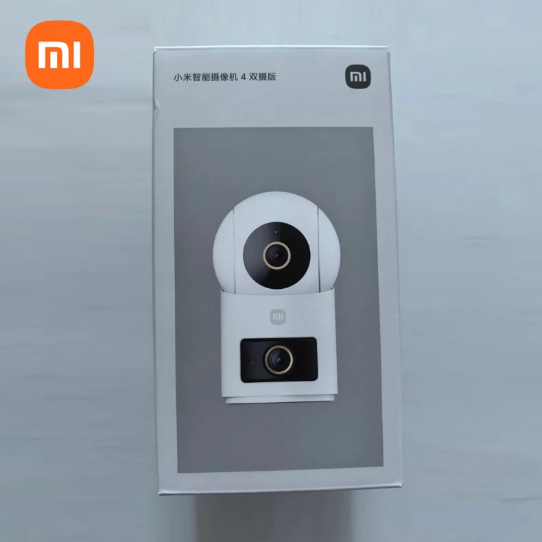 

Умная камера Xiaomi 4, версия с двойной камерой, панорамная 3K, 360 градусов, Mi Home, умная камера наблюдения, ночное видение высокой четкости