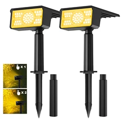 49LEDS 1pc Solar Power Light 3000K/6000K Solar Garden Light outdoor IP65 Solar Lamp Solar Spotlight Wall Light