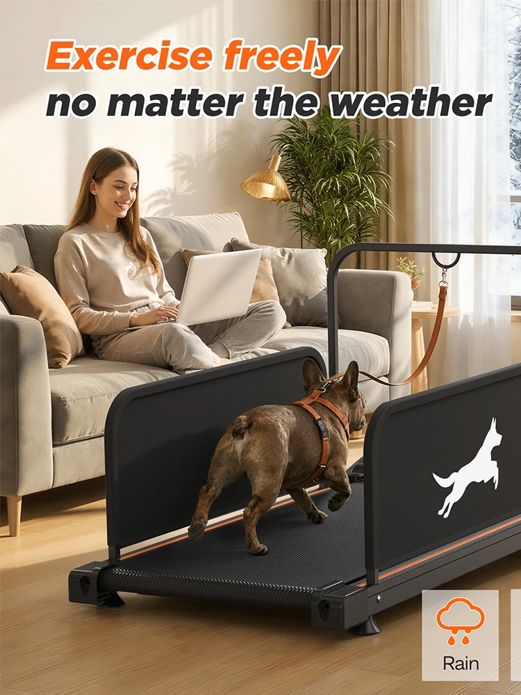 GP30B Opvouwbare Loopband Loopmat Trilmat Met LED Display Voor Huisdieren 2.5PK Motor Snelheidsbereik 1-6 km/u - afbeelding 2