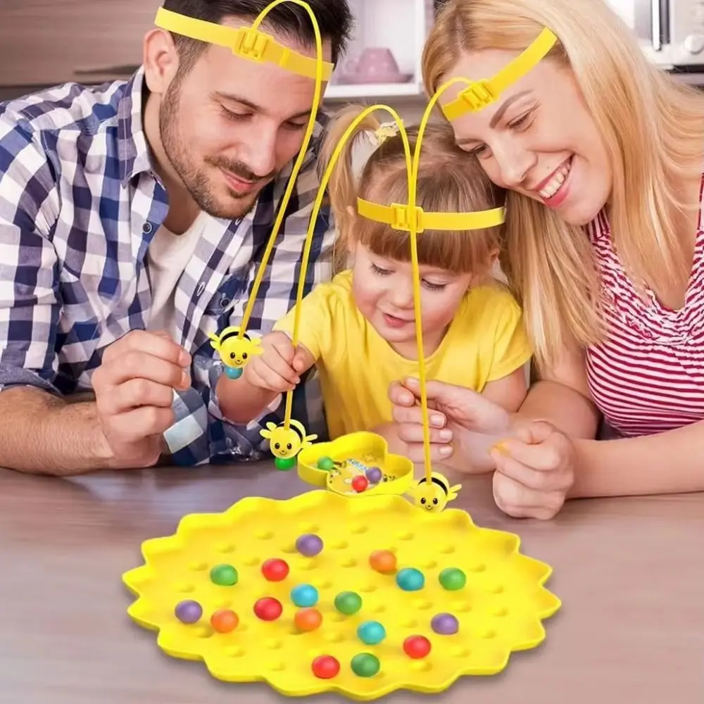 

Parent-child Interactive Little Bumblebee Board Game Concentration Training Multifunctional Magnetic Fishing Game
