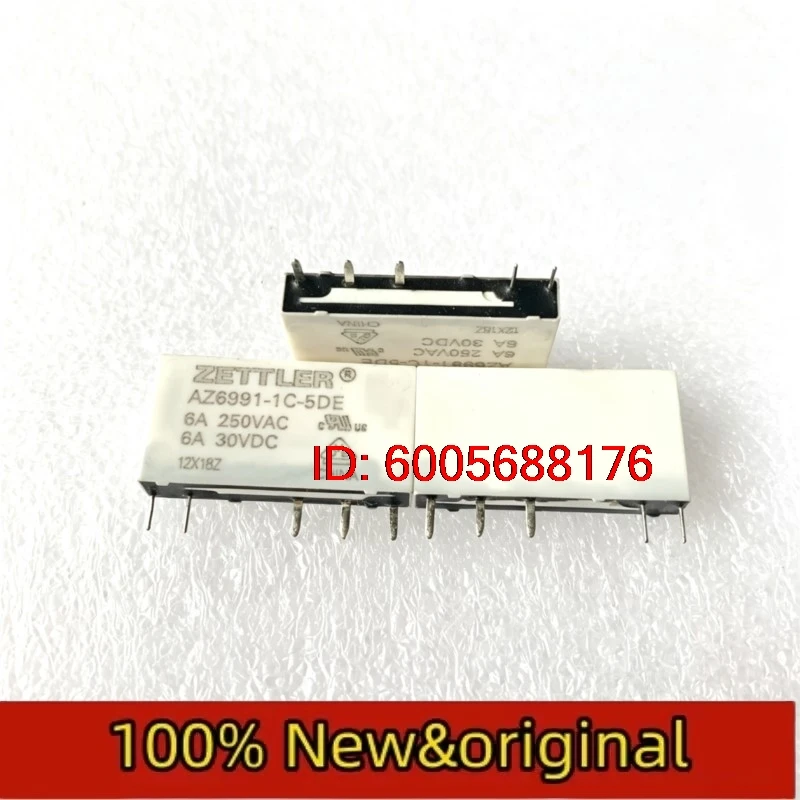 10PCS New stock AZ6991-1C-5DE 5-position 6A AZ6991-1C-5DEA ZETTLER