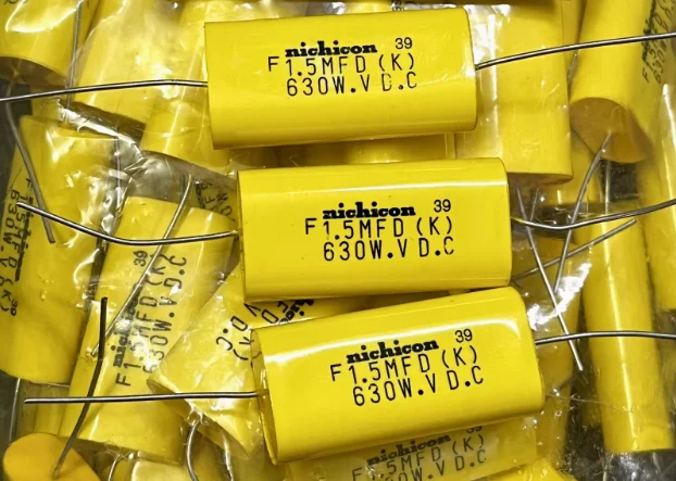 

10pcs/lot Japanese original Nichicon 1.5MFD 630V axial audio capacitor with a diameter of 12.5x45mm copper free shipping