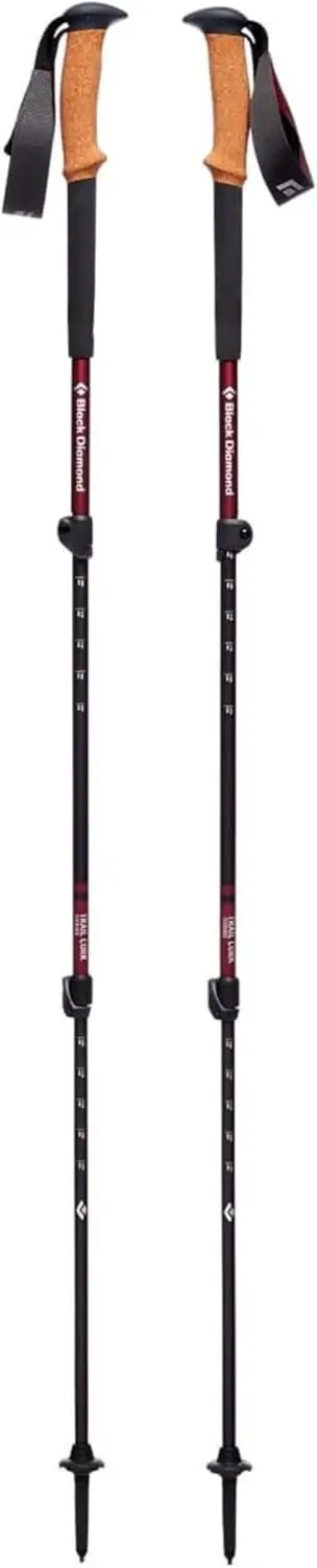 

Lightweight Aluminum Hiking Poles | Cork, Foam, or Natural Grips | FlickLock Adjustable for All-Season Stability