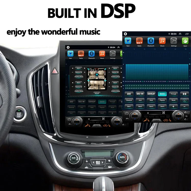 Applicable to 14-18 Style 8 Core 12.8-Inch Car DVD GPS Navigator