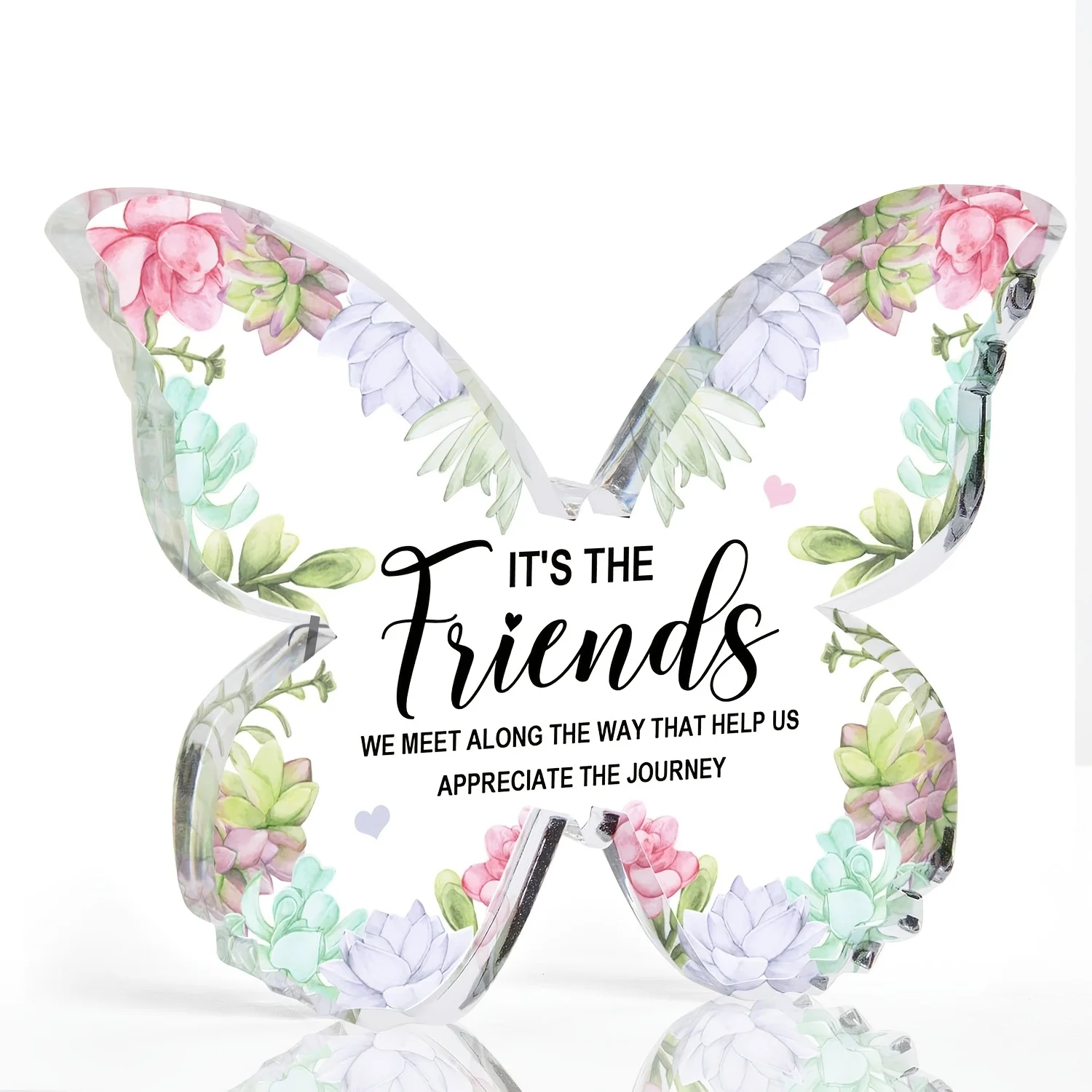 Friendship for Women Friendship Gifts Friend Friendship Birthday Gifts for Women Cheer up Gift Butterfly Heart Keepsake