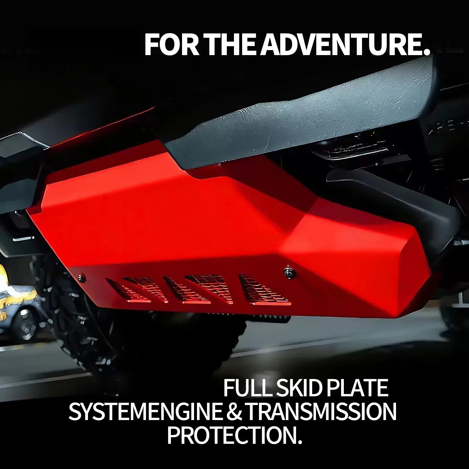 For Toyota Hilux 2026 Car Aluminum Alloy Engine Under Guard Chassis Skid Plate Anti-collision Bottom Shield Protective Parts