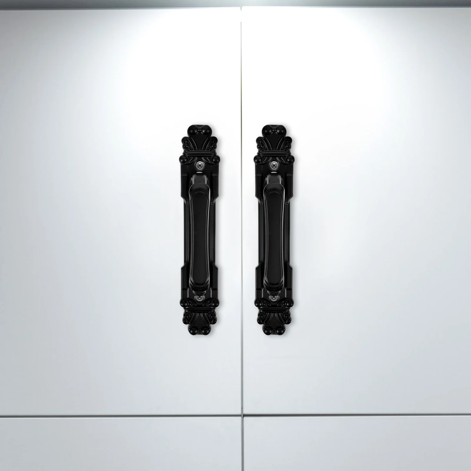 

2pcs Barn Door Handles Heavy Duty Metal Sliding Door Pull For Garage Closet Gate Shed Interior Doors Furniture Hardware