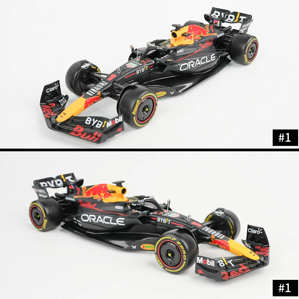 Bburago 1:24 Oracle RB19 RedBull Racing 2023 Max Verstappen Formula Car Static Diecast Alloy Model