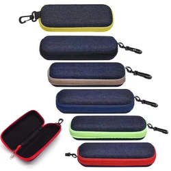 1PC Portable Eyewear Cases Cover Sunglasses Hard Case For Women Men Glasses Box With Lanyard Zipper Eyeglass Cases Protector New
