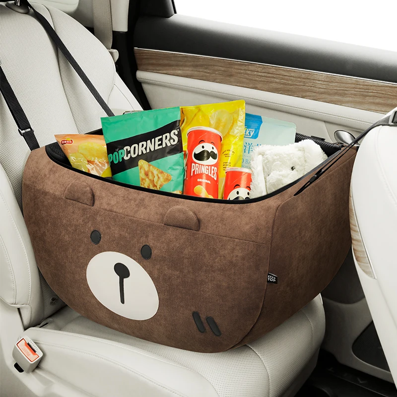 Car storage bag Rear seat back storage bag Multi-functional hanging bag