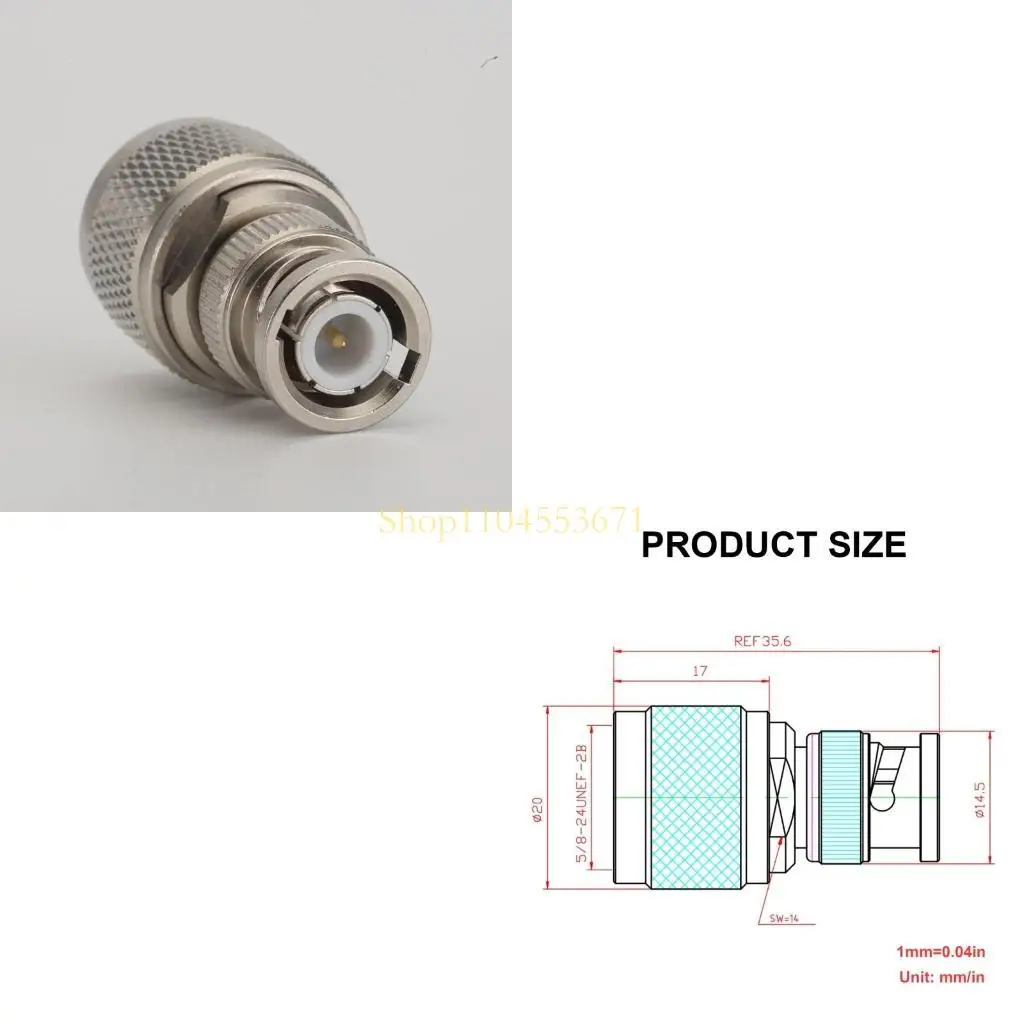 Best Seller Copper N/BNC RF Connectors for Communication Antennas Universal Use