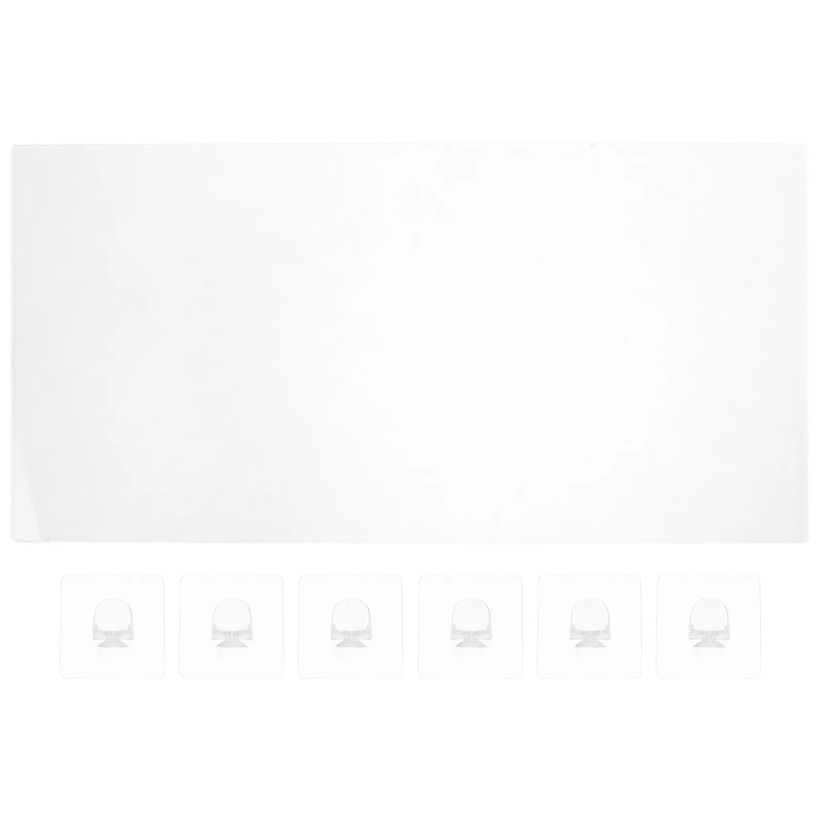Acrylic Shelf Divider for Closet Wardrobe Organization Reinforced Clear Transparent Storage Rack Adjustable Clothes Separator