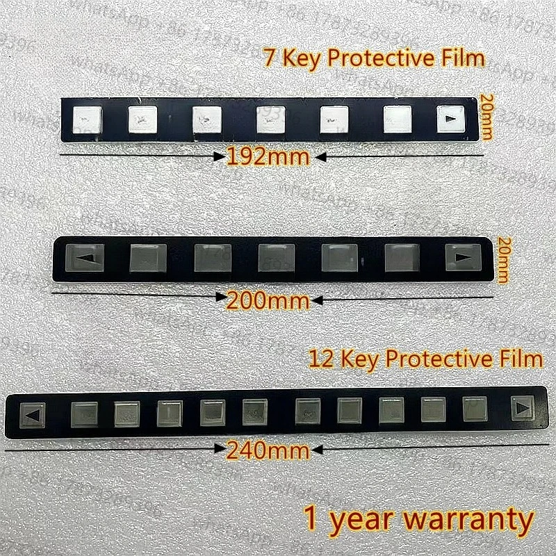 Новинка для системы FANUC Oi A98L-0001-0519 A98L-0005-0501, 7-ключевая 12-клавишная пленка A86L-0001-0298 A98L-0005-0252, защитная пленка