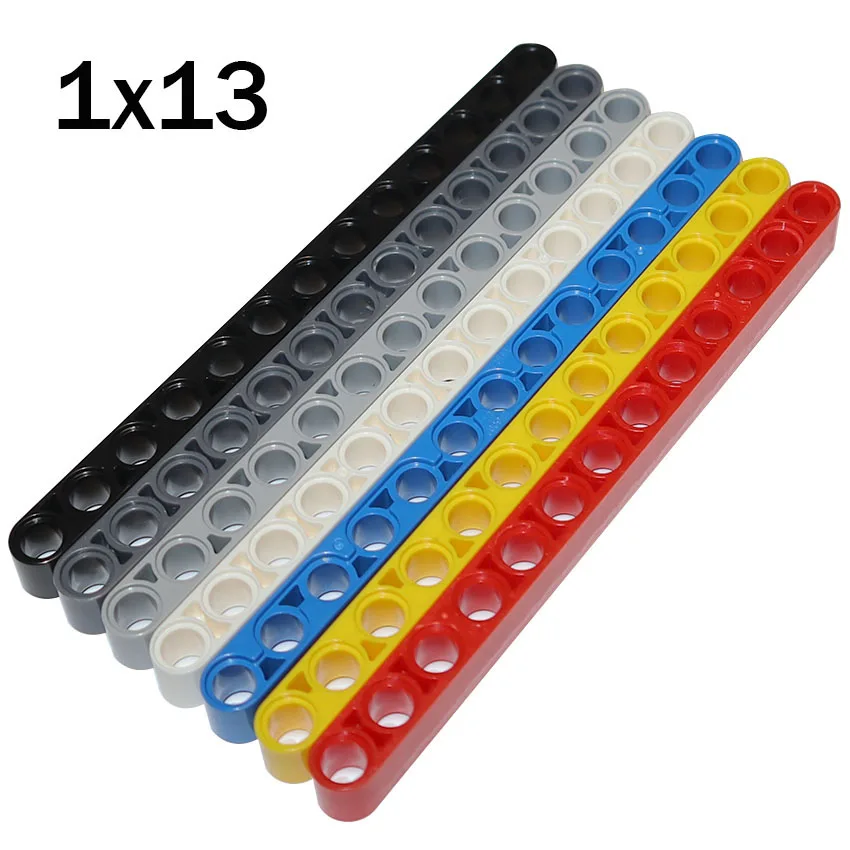 

Liftarm Thick 1x13 DIY Educational Bricks 5PCS Technical MOC 41239 High-Tech Assembles Particles Building Blocks Parts