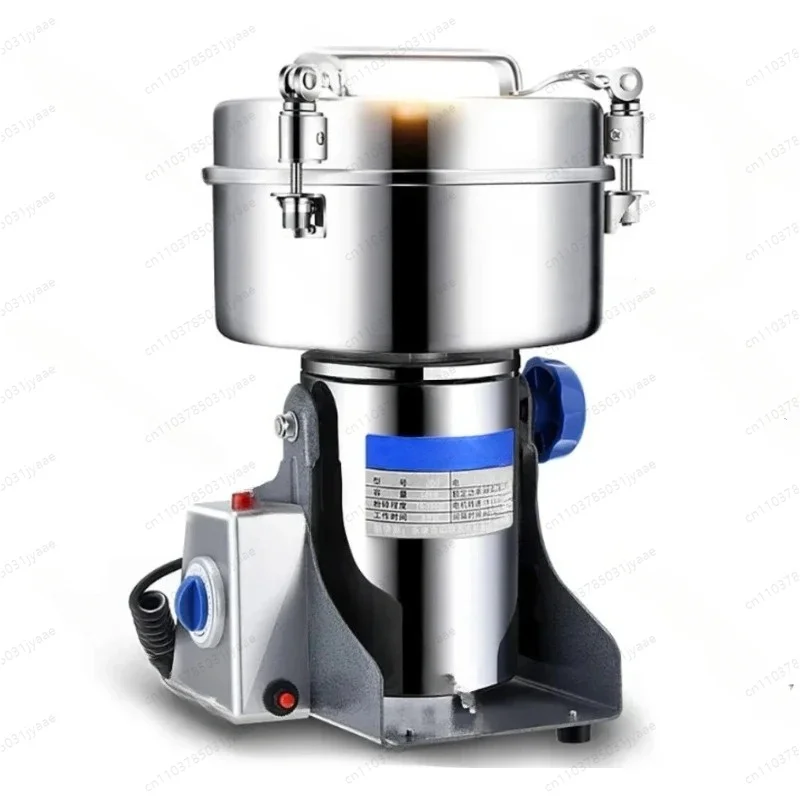 1000G Grinder Machine Grains Electric Herbal Coffee Powder Miller Dry Food High Speed Intelligent Spices Cereals Crusher