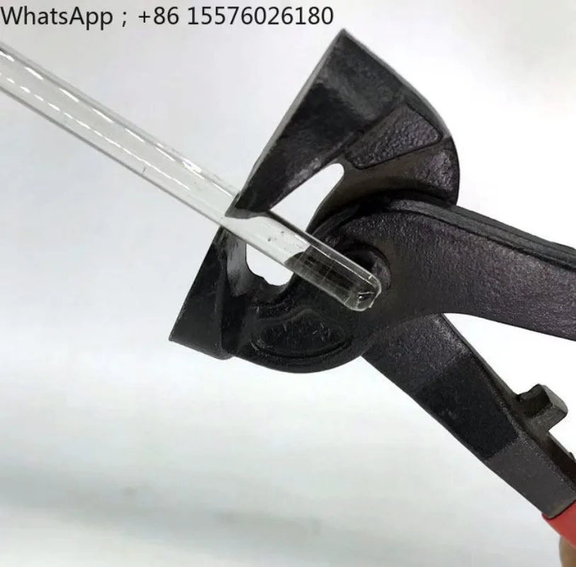 Glass Rod Cutting Pliers, Mosaic Flat-mouth Pliers, Glass Trimming Pliers