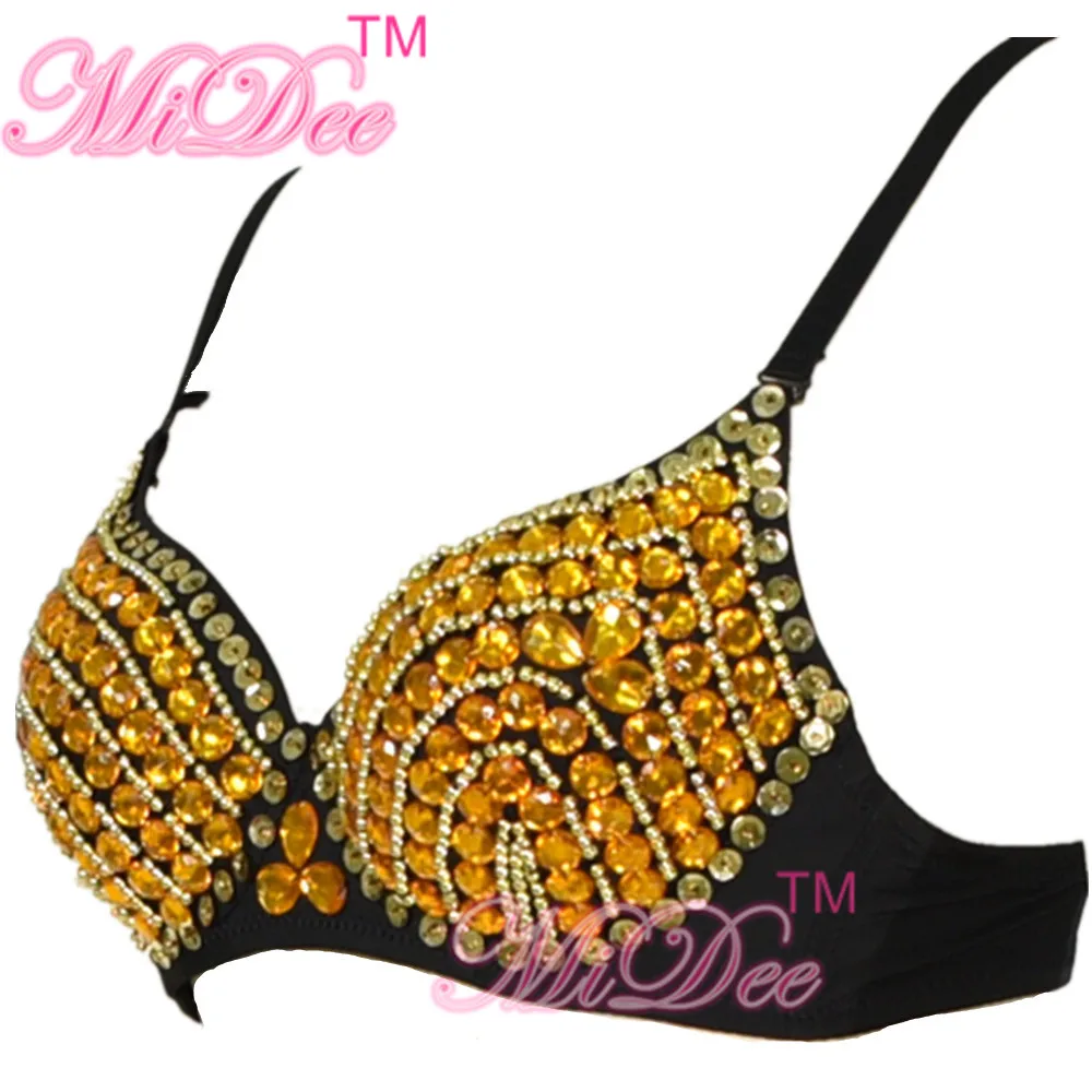 Nightclub Wear Bras Belly Dance Beaded Bras Sexy Revit Bras Wear