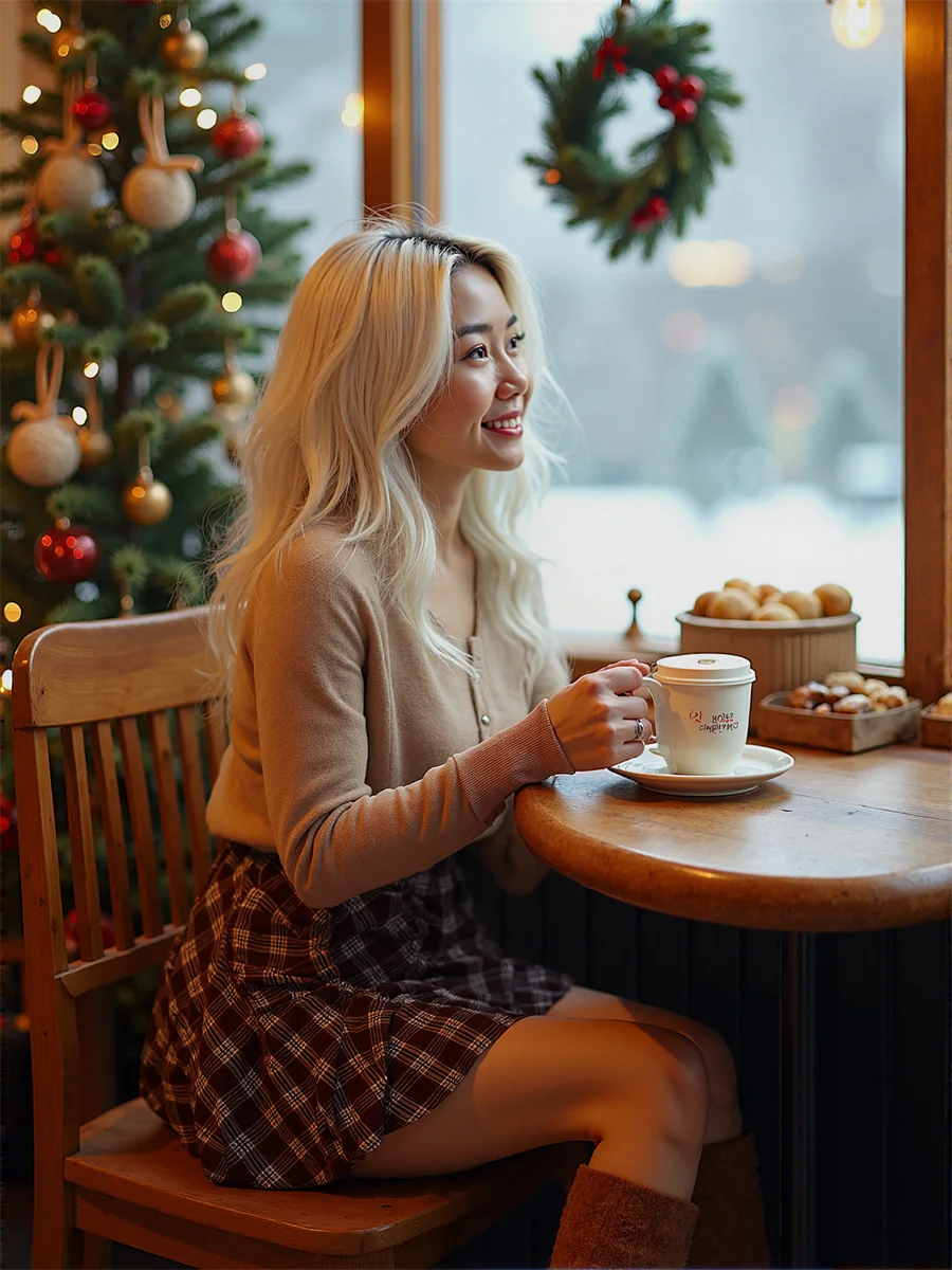 Plaid Empire Preppy Style Skirts For Woman Office Women Clothes Summer Linen Straight-Cut Travel Natural Adult Lightweight Girls