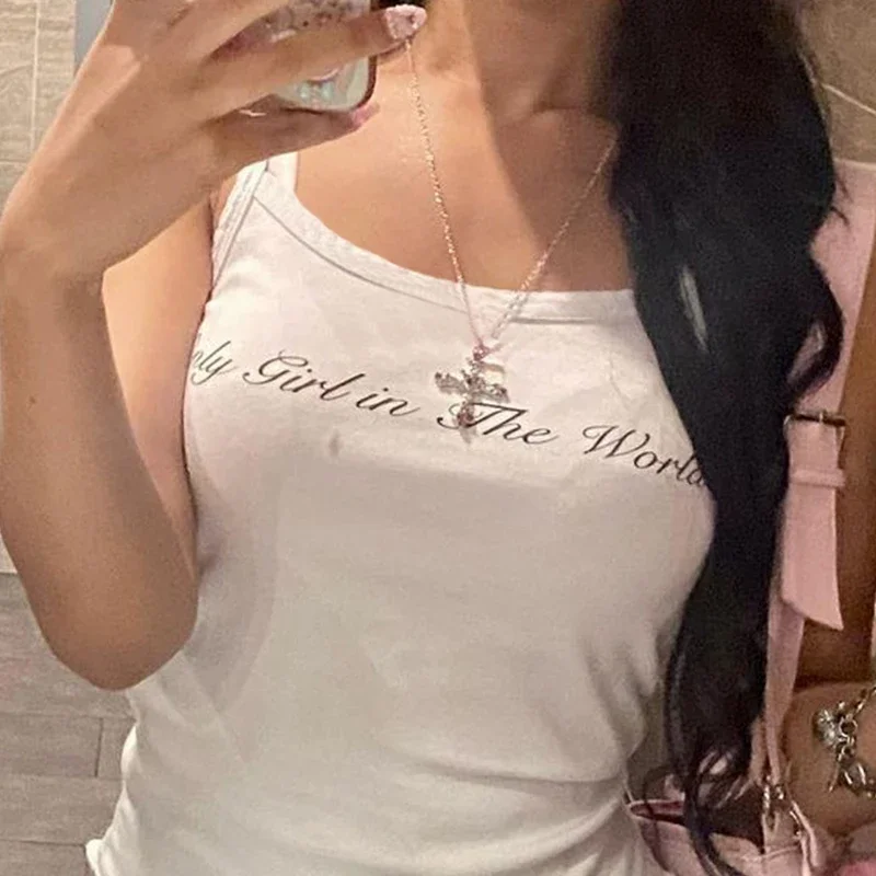 

Новые укороченные топы Y2K, женский тонкий корсет с открытой спиной, топ 2023, летние сексуальные топы без рукавов для ночного клуба, майки 2000-х годов, винтажная одежда