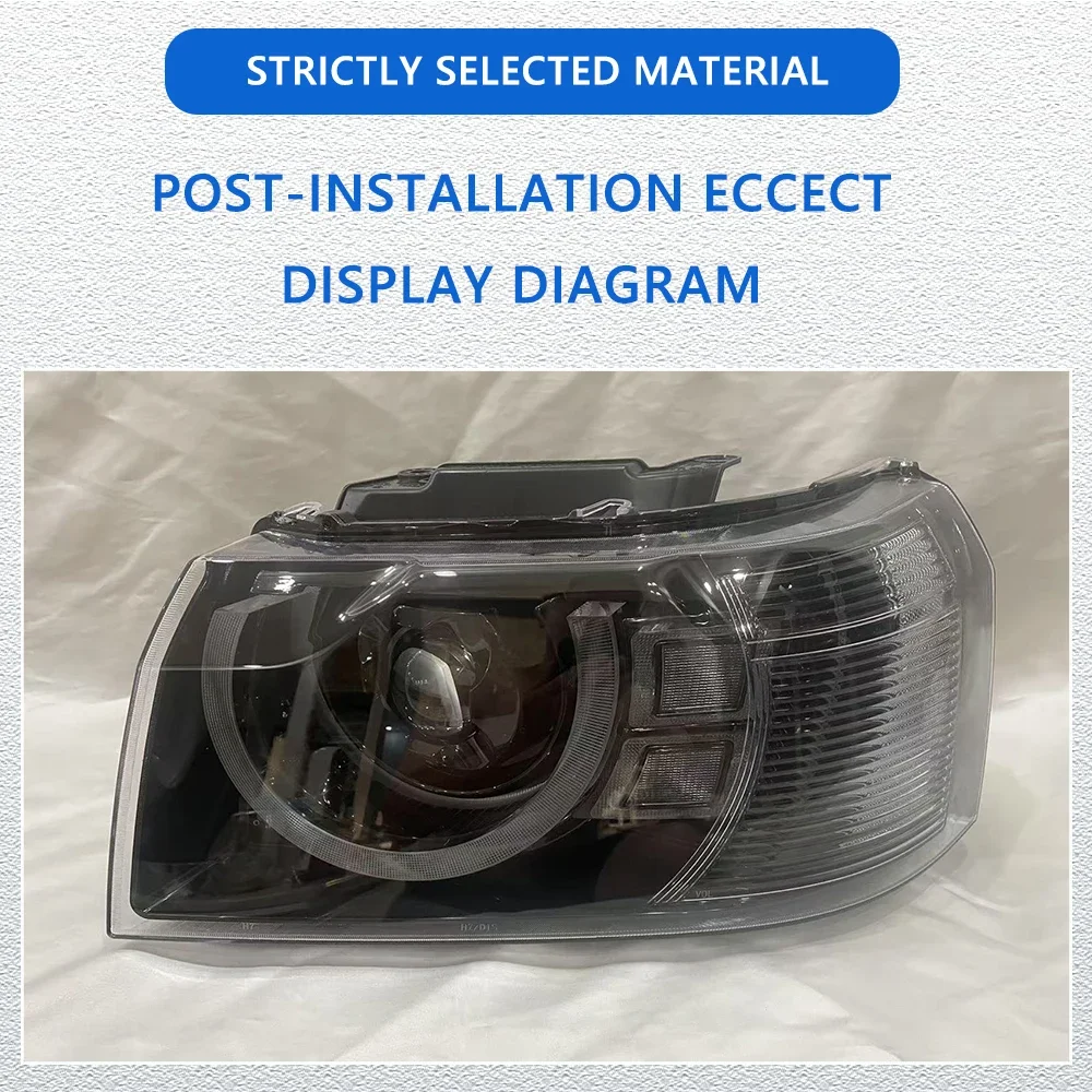 LED HeadLights For Land Rover Freelander 2 07-15 Defender Style DRL Car Head Lamp Assembly Signal Accessories Modified Lamp