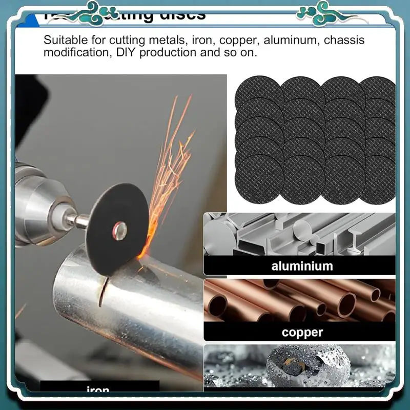 

Премиум 45 шт. комплект отрезных кругов для вращающихся инструментов, алмазные отрезные диски, циркулярная пила из быстрорежущей стали, отрезное колесо из стекловолокна