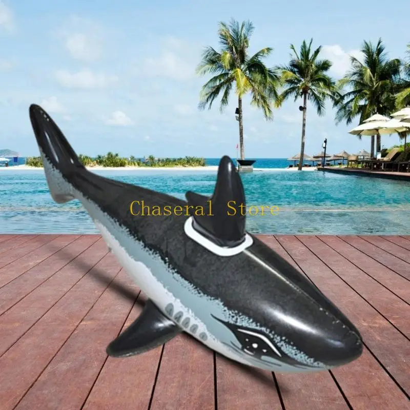 E7CE Party Pool Fisch Float aufblasbar Pool Floß Spielzeug für Kinder Wasser Spiel verdickte PVC Nicht -Lakage Kinder Schwimmer