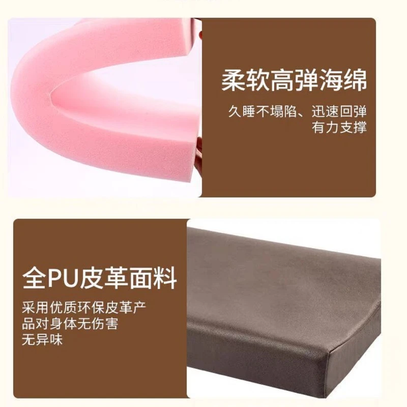 Beauty Bed Kussen Met Cilindrisch Voor Schoonheidssalon Anti Collapse Rechthoek/Halve Cirkel Massage Bed Kussen Spong Rits Verwijderbaar