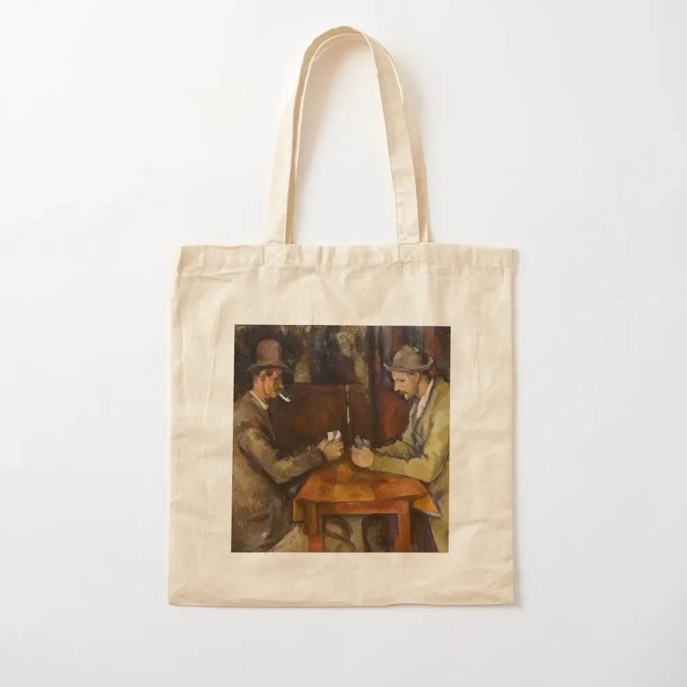 

Paul Cézanne - The Card Players - Les Joueurs de Cartes Tote Bag free delivery bags Women's shopping bag hand bags Tote Bag