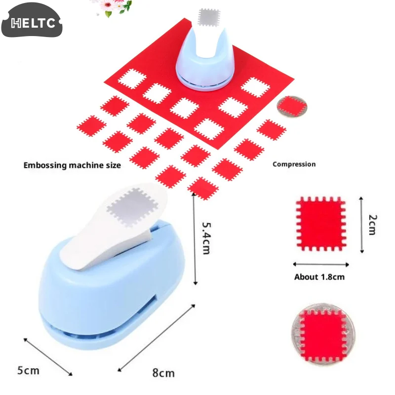 Plastic Stamp Border Labor-saving Edge Press DIY Punch Stamp Shape Craft Punch Handmade Photo Frame Embossing Machine MakingTool