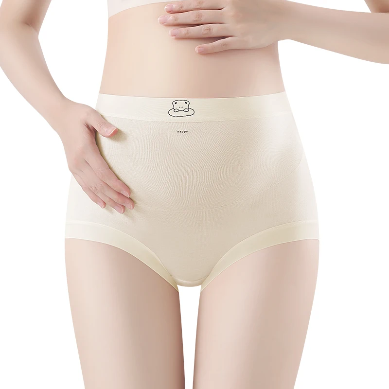 ارتفاع الخصر سراويل الأمومة الملابس الداخلية النسائية الملابس الحميمة للنساء الحوامل موجز في الحمل الملابس والاكسسوارات اللباس الداخلي