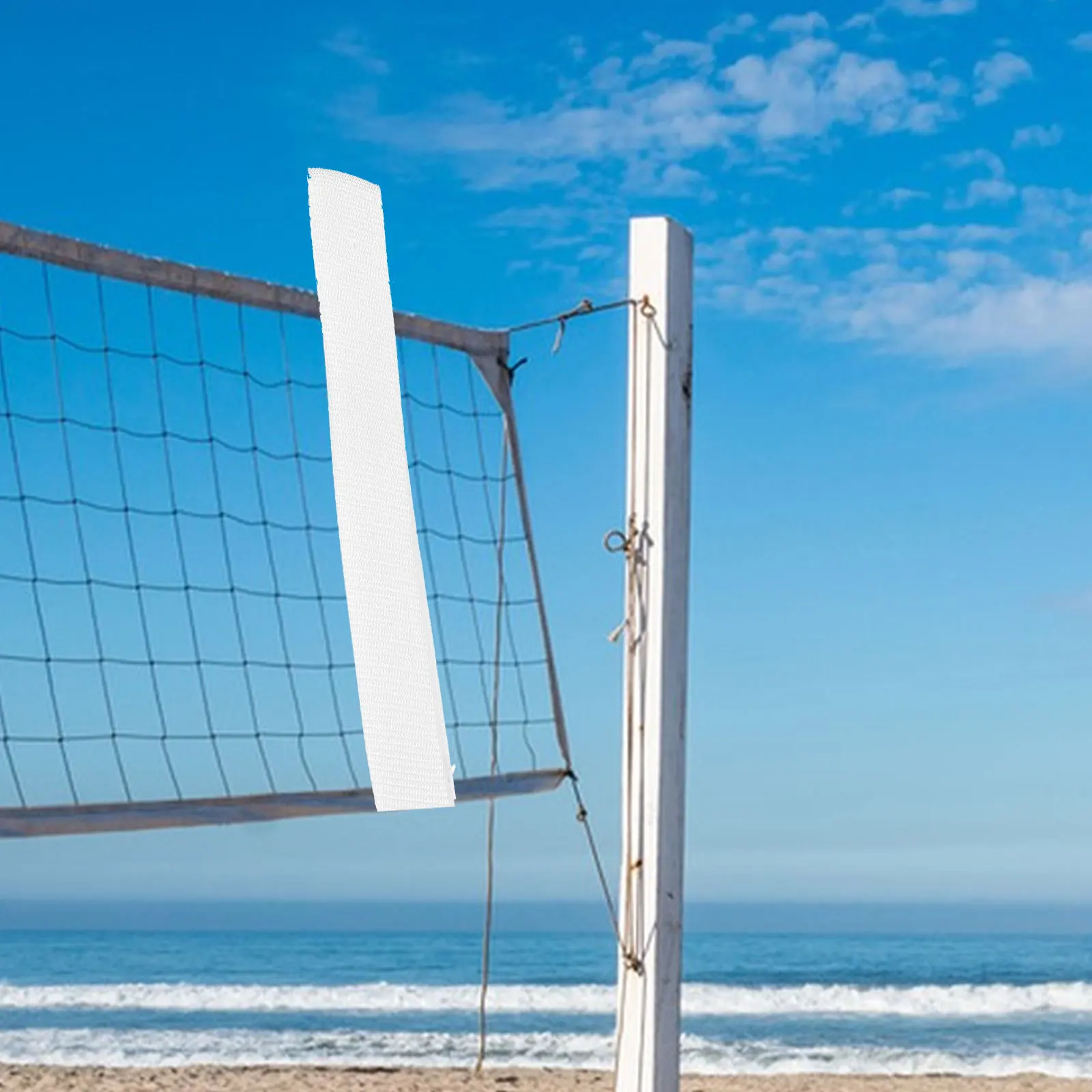 Convenient Nylon Volleyball Net Sign Strap 1.8m Standard Height for Competition Training Recreation Volleyball Net Strap