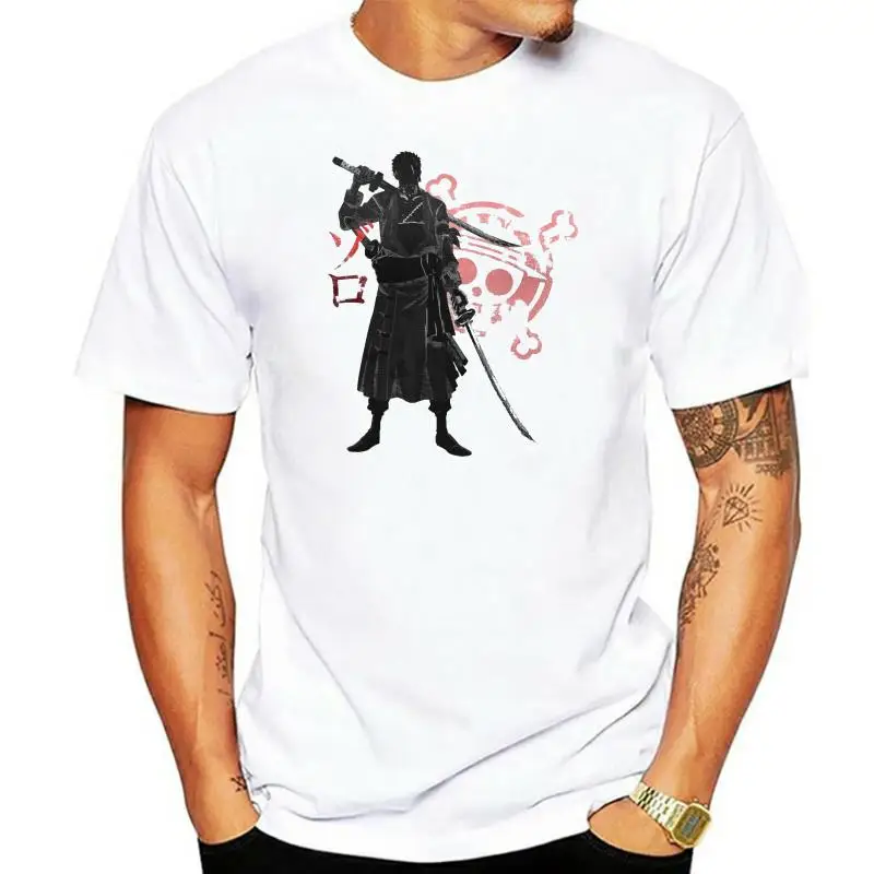 camiseta unisex de cazador de piratas | , Zoro, One Piece, Anime, Manga Camiseta Harajuku Tops Camiseta Moda Clássica Streetwear