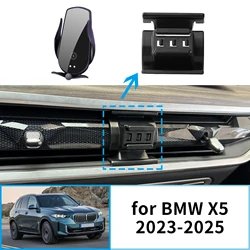 Car Mobile Phone Holder for BMW X5 2023 2024 2025 GPS Bracket Navigation Stand Auto Accessories