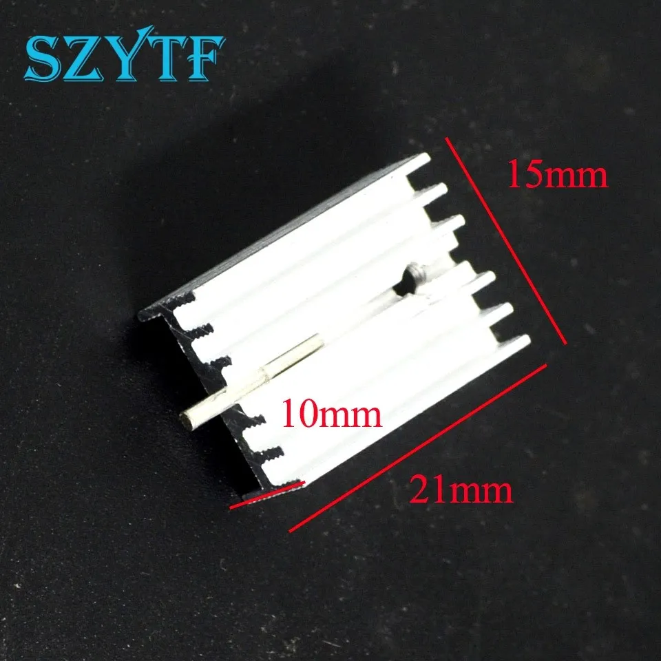 5pcs Heat sink 21*15*10MM (with pin) TO-220 transistor and other special high-quality radiator