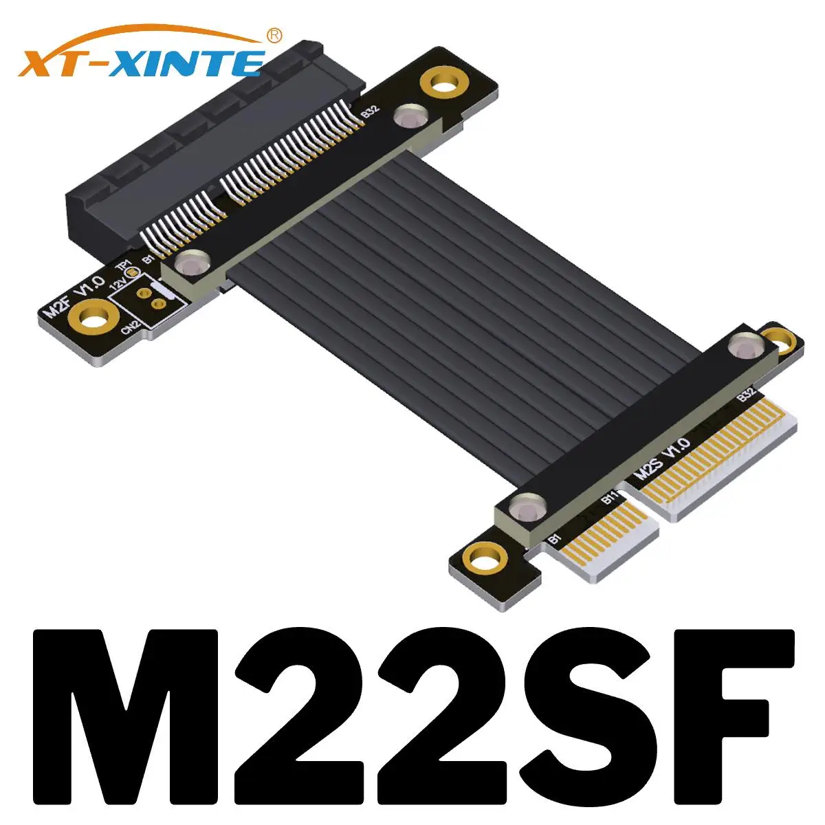 

PCI-E X4 to X4 Extension Cable PCI-E PCI Express 4.0 4x Riser Cable Extender Converter Adapter Support USB Card