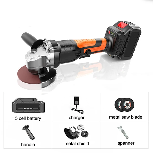 Power Tools Multi Purpose Cutting Professional Angle Grinder Machine Hot Sale High Efficient Angle Grinder 115mm