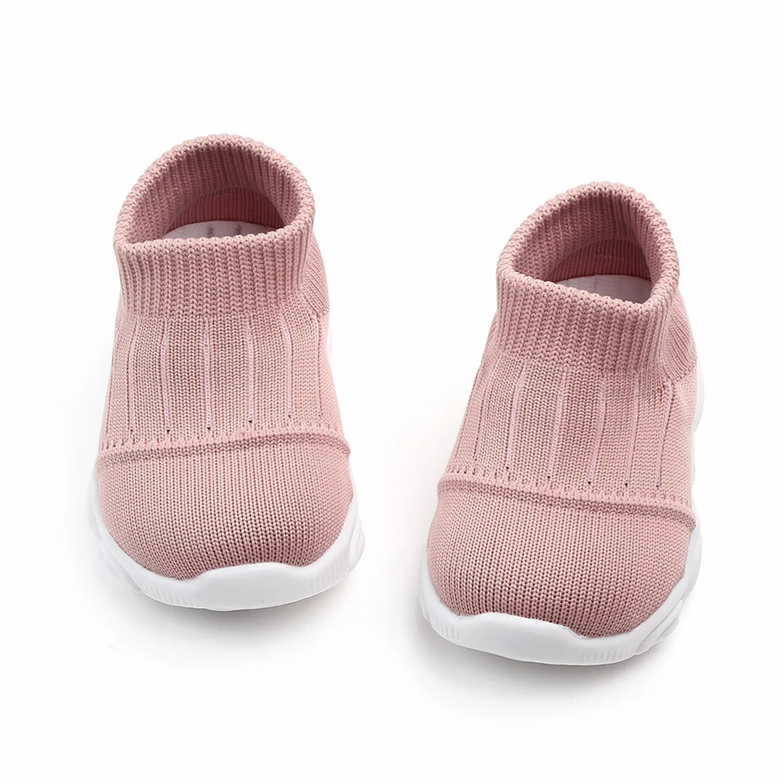 Ragazzi ragazze scarpe per bambini Fly Weaving Mesh Shoes traspirante antiscivolo scarpe da bambino primavera Casual Toddler Walking Shoes Sneakers