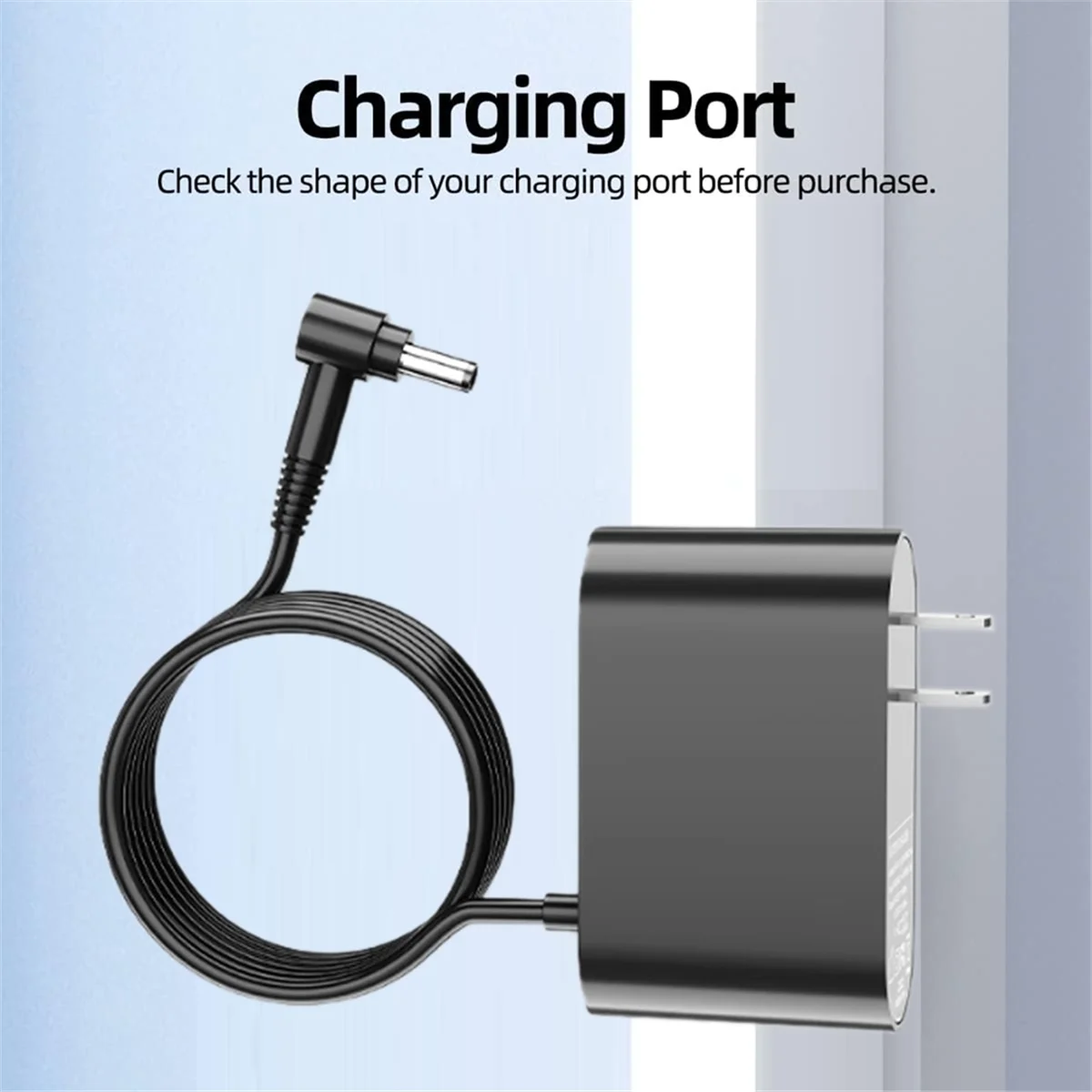 Remplacement de la pince d'alimentation pour aspirateur sans fil Dyson, accessoires de charge, prise US, 30.45V, V10, V11, V12