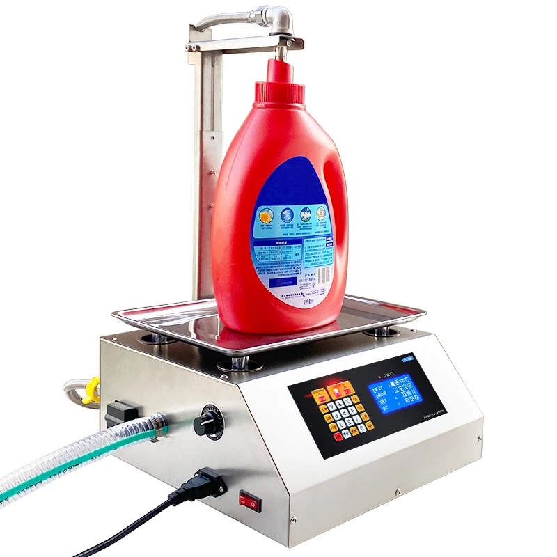 Machine de remplissage automatique de liquide visqueux, type de pesage, 220V, 110V, CNC, précision quantitative