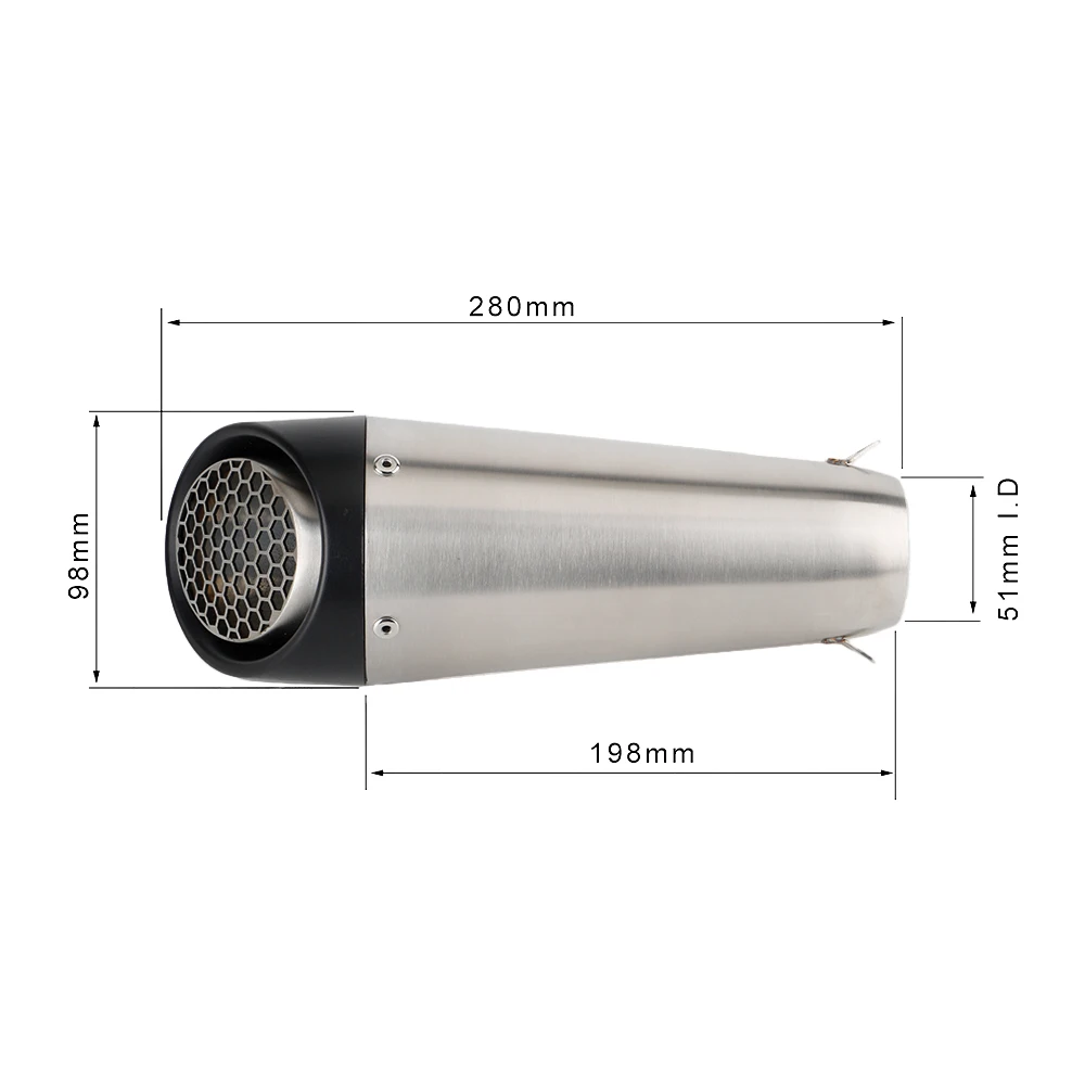 For  Ducati Motorcycle 2020-2024 StreetFighter V2 V2 2022-2024 High Mount Exhaust With Header Link Pipe Underseat
