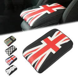 Car Interior Leather Increase Pad For mini cooper F54 F56 F60 Countryman Armrest Box Soft Mat Car-styling Hand Rest