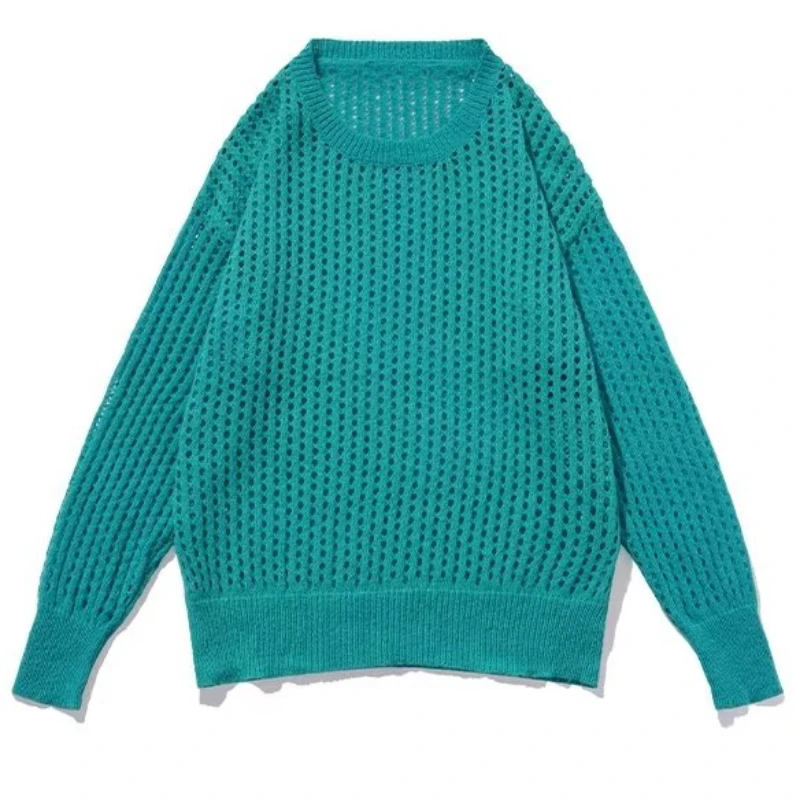 

Sweater Men Leisure Loose Chic New Males Pullovers All-match Popular Long Sleeves Autumn Korean Style Streetwear College Simple