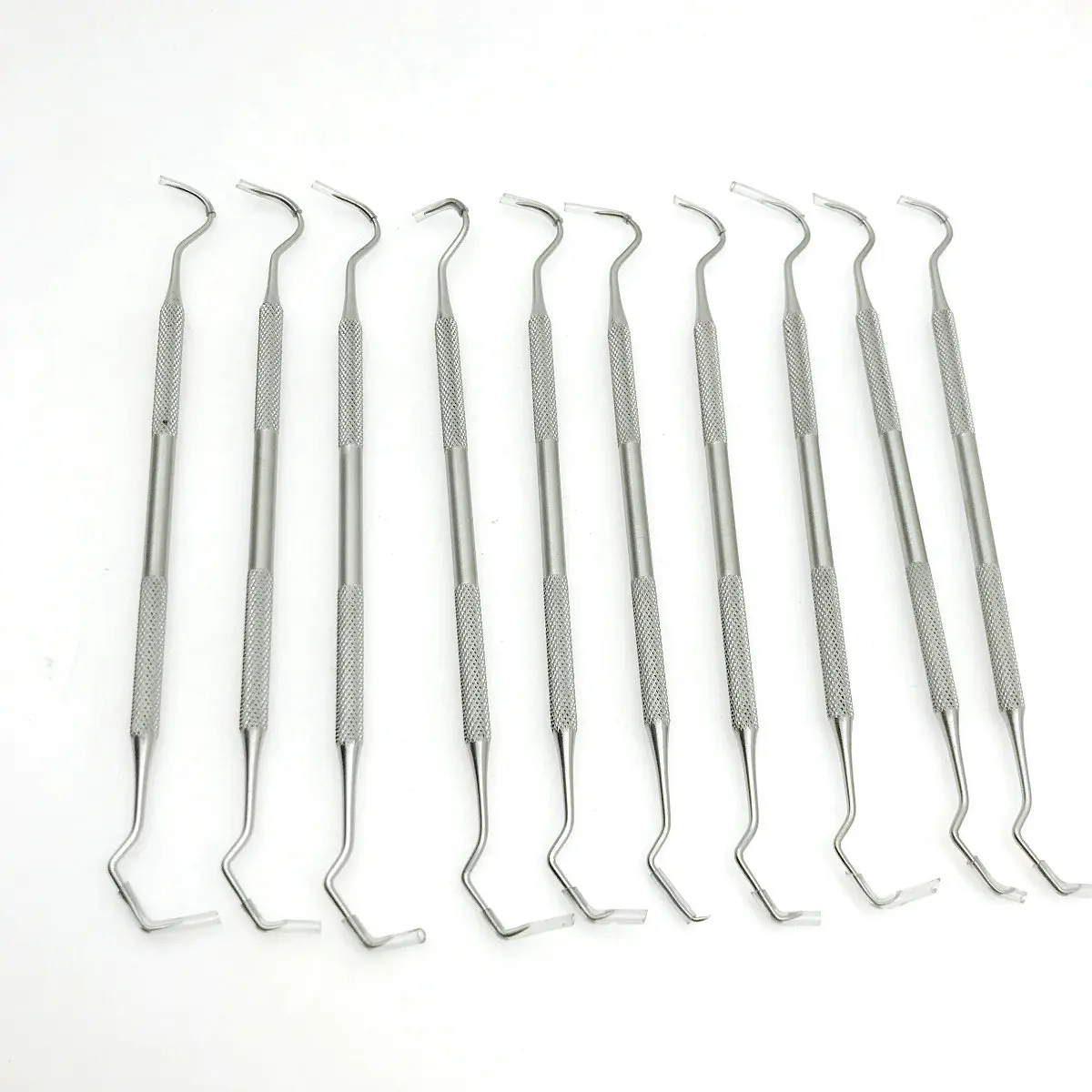 10pcs Stainless Steel Dental Tool Dentist Teeth Clean Hygiene Explorer Probe hook Pick dentists instruments teeth cleaning tool