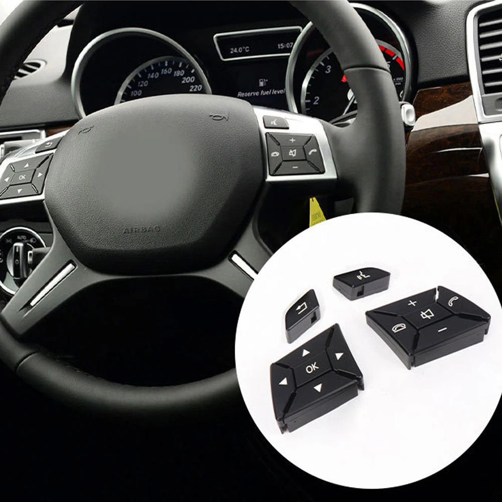 Perfect Fit and Long Lasting Durability with Steering Wheel Control Switch Button Cover Repair Kit for Mercedes G W463