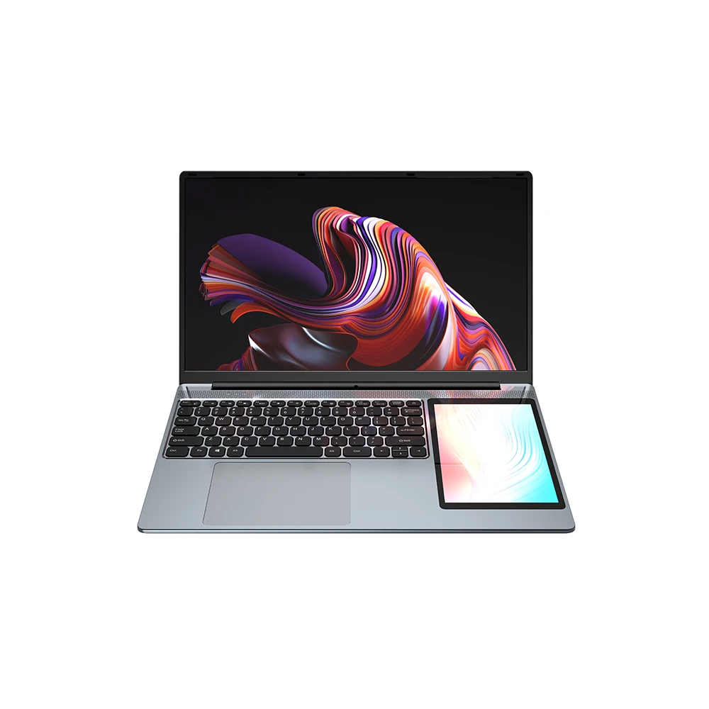 SZBOX DS156 15.6 Inch Double screen NoteBook Alder Lake N100 MAX Turbo 3.4GHz Laptop DDR4 BT5.0 M.2 SATA/NVME DIY Computer PC