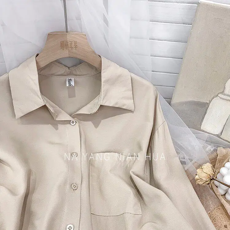 

Autumn Premium Drape Long Sleeve Shirt