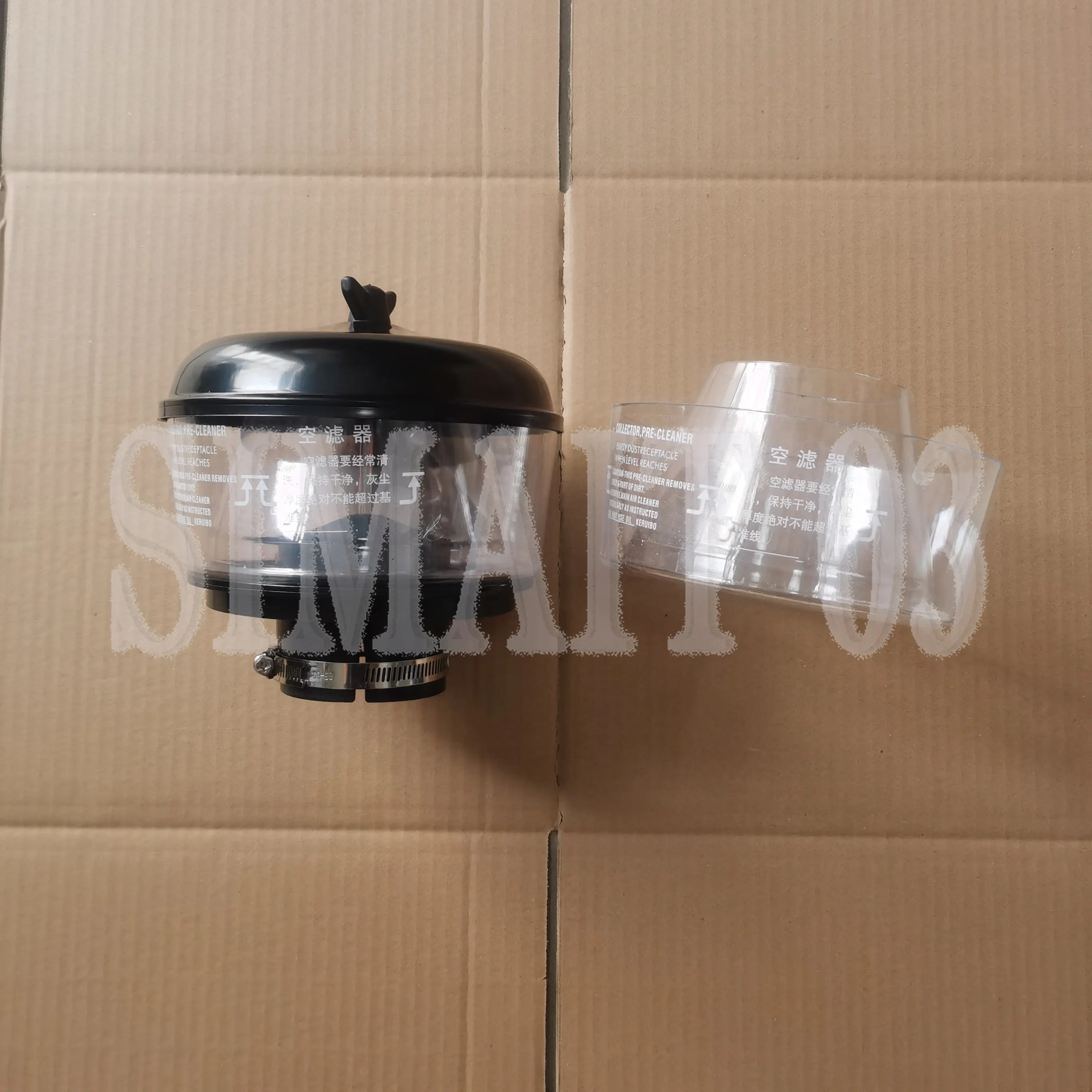 Air Pre-Cleaner for Komatsu PC56-7 Excavator, Extend Air Filter Service Life